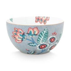 Bowl Flower Festival Light Blue 12cm