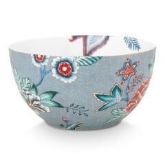 Bowl Flower Festival Light Blue 15cm