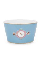 Bowl Love Birds Medallion Blue 15cm