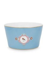 Bowl Love Birds Medallion Blue 20cm