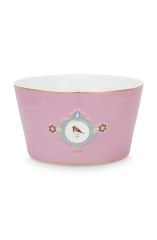 Bowl Love Birds Medallion Pink 20cm