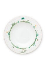 Deep Plate Jolie Dots Gold 21.5cm