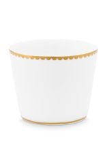 Egg Cup Love Birds White