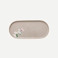 Haki Porselen Servis Tabağı 25 cm