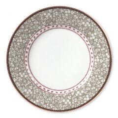 Haki Porselen Yemek Tabağı 26,5 cm