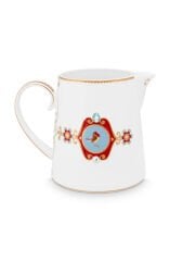 Jug Large Love Birds Medallion White 900ml