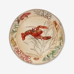 Bej Melamin Kase 37 Cm Sea Life Collection by Rose & Tulipani Milano