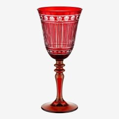 Kırmızı Cam Kadeh 270 ml