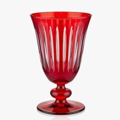 Kırmızı Cam Kadeh 280 ml