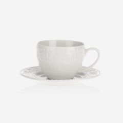 Beyaz Porselen Kahve Fincanı 100 Ml Sognante Collection by La Porcellana Bianca