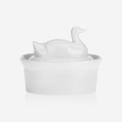 Beyaz Porselen Fırın Kabı 16X11 Cm Mucchine Collection by La Porcellana Bianca