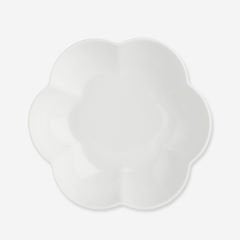 Beyaz Porselen Çukur Tabak 20 Cm Villadeifiori Collection by La Porcellana Bianca