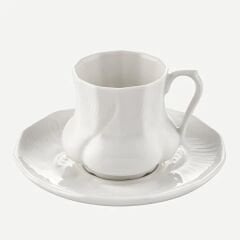 Beyaz Porselen Kahve Fincanı 150 ml