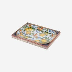 Mavi Melamin Servis Tabağı 44 Cm Capri Collection by Chiara Alessi