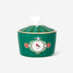 Yeşil Porselen Şekerlik 300 Ml Love Birds Collection by Pip Studio