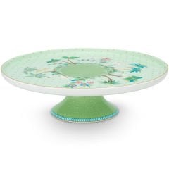 Mini Cake Tray Jolie Gold Dots Green 21cm