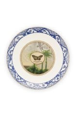 Plate Heritage Butterfly Blue 15cm