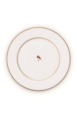 Plate Love Birds White 21cm