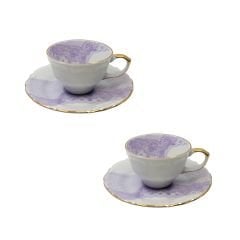 Volante Dentelle Kahve Fincanı 2'li