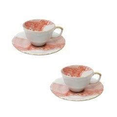 Volante Dentelle Kahve Fincanı 2'li