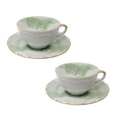 Volante Dentelle Çay Fincanı 2'li