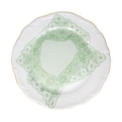 Volante Dentelle 27 cm Porselen Tabak