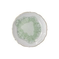 Volante Dentelle 19 cm Porselen Tabak