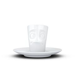 Baffled- beyaz kahve fincanı, 80 ml