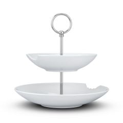 Katlı Sunumluk Isırıklı İkili 18 cm 24 cm