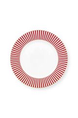 Pembe Porselen Kahvaltı Tabağı 21 cm