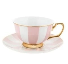 Teacup Blush Stripes