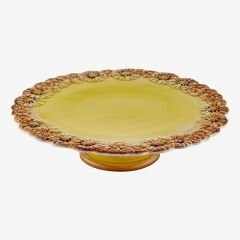 Sarı Seramik Kek Standı 36 Cm Camomilla Collection by Edelweiss Italy