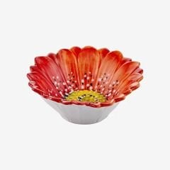 Kırmızı Seramik Kase 16 Cm Camomilla Collection by Edelweiss Italy