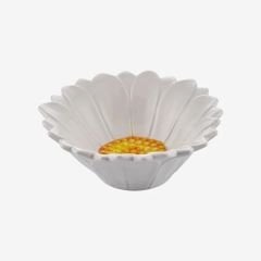 Beyaz Seramik Kase 16 Cm Camomilla Collection by Edelweiss Italy