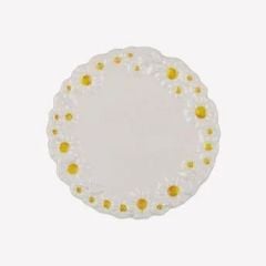 Beyaz Seramik Servis Tabağı 36 Cm Camomilla Collection by Edelweiss Italy(Kopya)