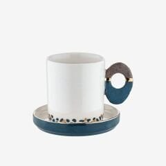 Krem Seramik Kahve Fincanı 120 ml