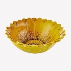 Sarı Seramik Servis Kasesi 26 Cm Camomilla