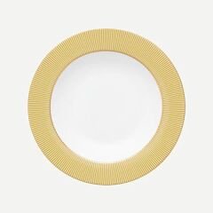 Sarı Porselen Yemek Tabağı 26,5 cm