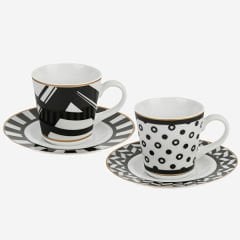 OPTICAL 2 Lİ PORSELEN KAHVE FİNCANI SETİ