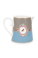 PipJug Small Love Birds Medallion Blue Khaki 270ml