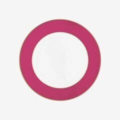 Pembe Porselen Kahvaltı Tabağı 23 cm