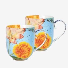 Set/2 Mugs Large Royal