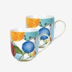 Set/2 Mugs Small Royal