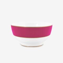 Pembe Porselen Kase 18 cm