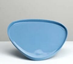 Amorf Tabak Mavi 21 cm