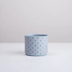 Dot Midi-Açık Mavi/Pembe/Gold