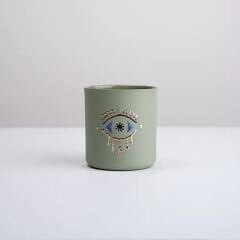 Eye of Kybele Maxi-Yeşil/Gold