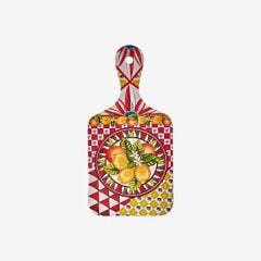 Chiara Alessi Portofino Kırmızı Melamin Sunum Tahtası 25 Cm