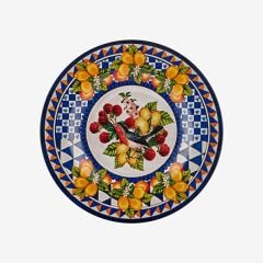 Chiara Alessi Portofino Mavi Melamin Kahvaltı Tabağı 21,5 Cm