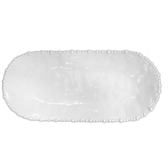 JOKE BEYAZ OVAL SERVİS TABAĞI 53X24 CM